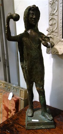 Scultura in bronzo<br>h.cm.62