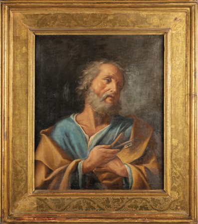 Scuola veneta sec.XVIII "San Pietro" olio, 