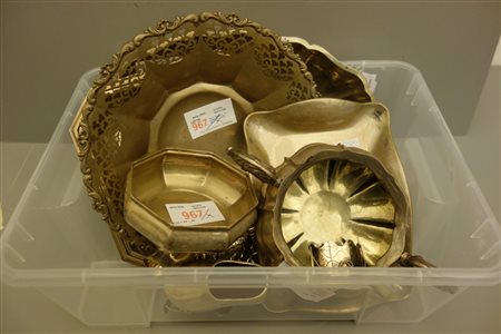 Vari oggetti in argento<br>kg.2