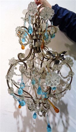 Piccolo lampadario con perline