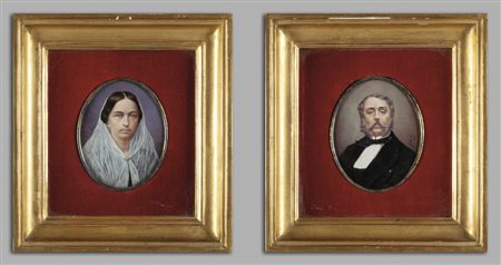 Litto 1877 "Gentiluomo" e "Gentildonna" coppia di 