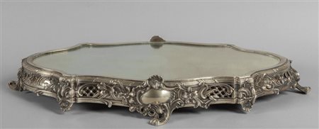 Centrotavola Liberty in argento finemente 