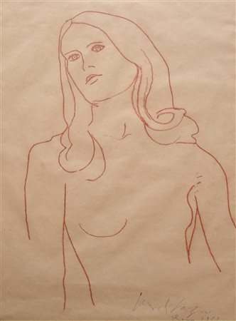 PERICLE FAZZINI, Figura di donna, 1931