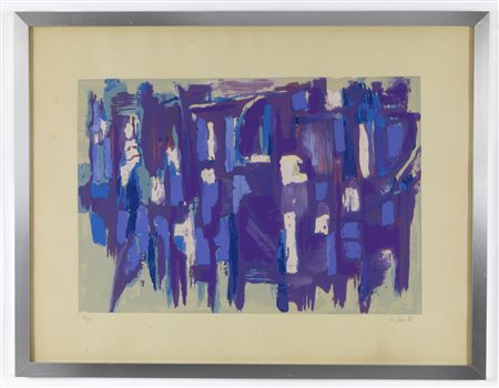 PERILLI ACHILLE (n. 1927) - Senza titolo.