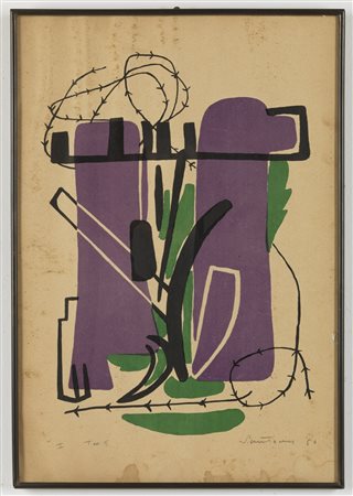 SANTOMASO GIUSEPPE (1907 - 1990) - Senza titolo.