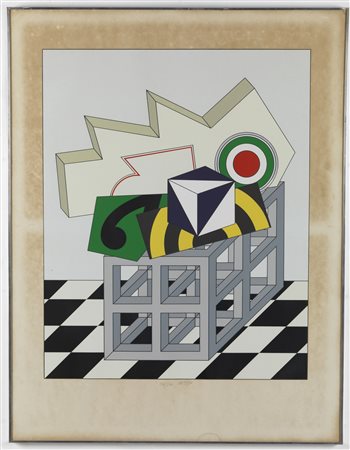 DEL PEZZO LUCIO (n. 1933) - Senza titolo.