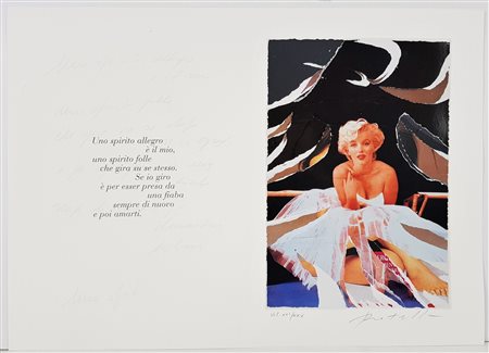 ROTELLA MIMMO (1918 - 2006) - Bellezza eterna.