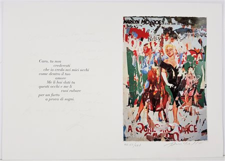 ROTELLA MIMMO (1918 - 2006) - Bellezza eterna.