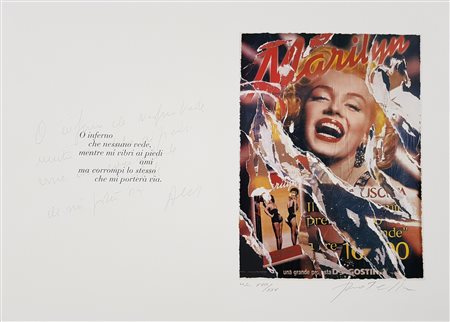 ROTELLA MIMMO (1918 - 2006) - Bellezza eterna.