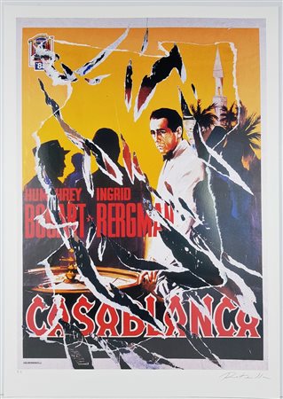 ROTELLA MIMMO (1918 - 2006) - Casablanca.