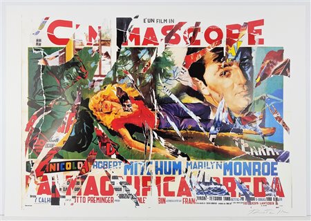 ROTELLA MIMMO (1918 - 2006) - La Magnifica preda.