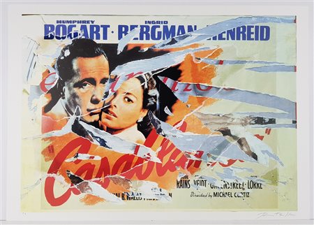 ROTELLA MIMMO (1918 - 2006) - Casablanca.