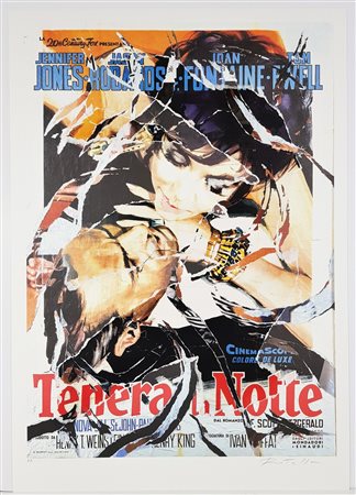 ROTELLA MIMMO (1918 - 2006) - Tenera La notte.