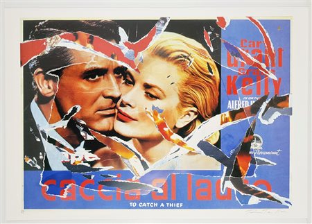 ROTELLA MIMMO (1918 - 2006) - Caccia al ladro.