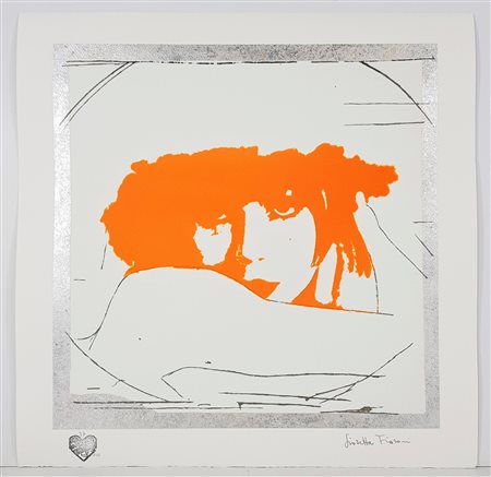 FIORONI GIOSETTA (n. 1932) - Doppio Liberty Arancio.