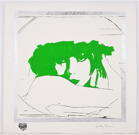FIORONI GIOSETTA (n. 1932) - Doppio Liberty Verde.