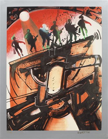 BERTINI GIANNI (1922 - 2010) - Le vittime di Mercurio.