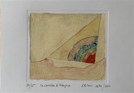 CARMI EUGENIO (n. 1920) - La carezza di Pitagora.