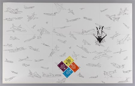 BOETTI ALIGHIERO (1940 - 1994) - Senza Titolo.