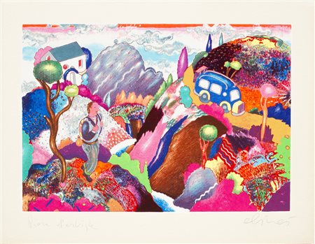 ALINARI LUCA (n. 1943) - Senza titolo.