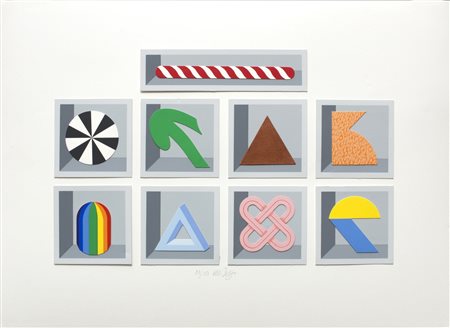 DEL PEZZO LUCIO (n. 1933) - Senza titolo.