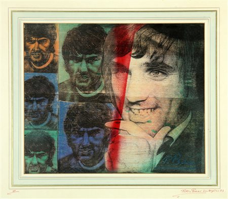PSAIER  PIETRO (1939 - 2004) - George best.
