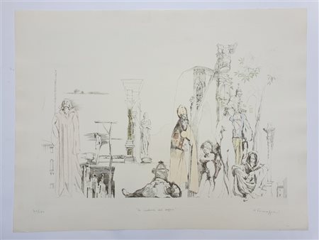 PARMEGGIANI ROMANO (1930 - 2002) - Le cadenze del sogno.