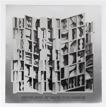 NEVELSON LOUISE (1899 - 1988) - Nevelson at Pace/ColumbusIOhio.