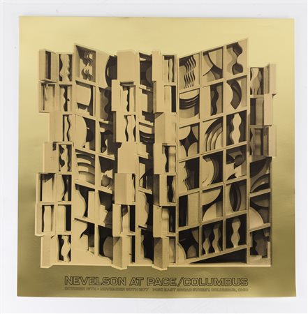 NEVELSON LOUISE (1899 - 1988) - Nevelson at Pace/ColumbusIOhio.