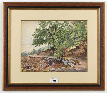 PETITI FILIBERTO (1845 - 1924) - Paesaggio.