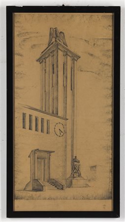  ARTISTA DEL XX SECOLO - Studio di Architettura.