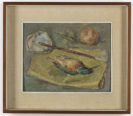 VELLANI MARCHI MARIO  (1895 - 1979) - Il martin pescatore morto.