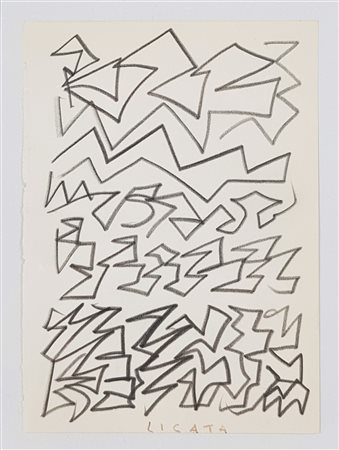 LICATA RICCARDO (1929 - 2014) - Senza titolo.