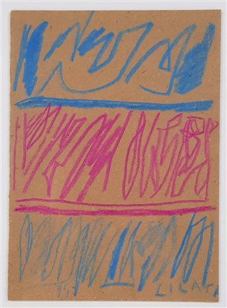 LICATA RICCARDO (1929 - 2014) - Senza titolo.