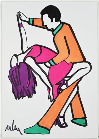 LODOLA MARCO (n. 1955) - Senza titolo.