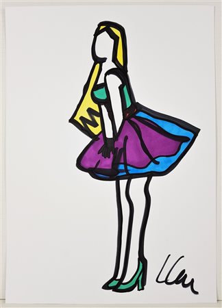 LODOLA MARCO (n. 1955) - Senza titolo.