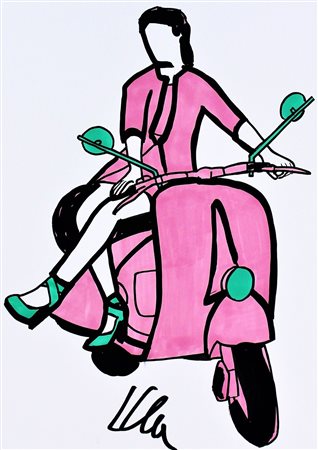 LODOLA MARCO (n. 1955) - Senza titolo.