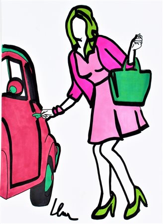 LODOLA MARCO (n. 1955) - Senza titolo.