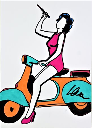 LODOLA MARCO (n. 1955) - Senza titolo.