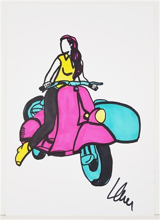 LODOLA MARCO (n. 1955) - Senza titolo.