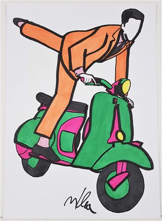 LODOLA MARCO (n. 1955) - Senza titolo.