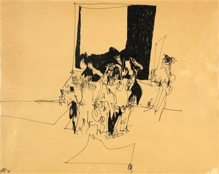 RUGGERI PIERO (1930 - 2009) - Senza titolo.