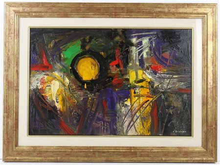 BISSACCO MARTINO (n. 1941) - Luna gialla.