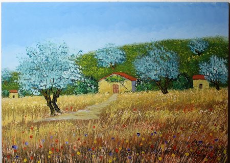 SOFFICI MARIO  (1900 - 1977) - Senza titolo.