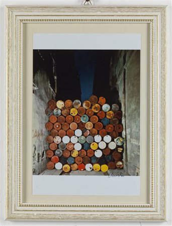 CHRISTO  (1935 - 2020) - Senza titolo.