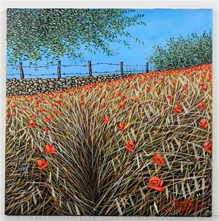 DAUREA GIOVANNI (n. 1955) - La staccionata.