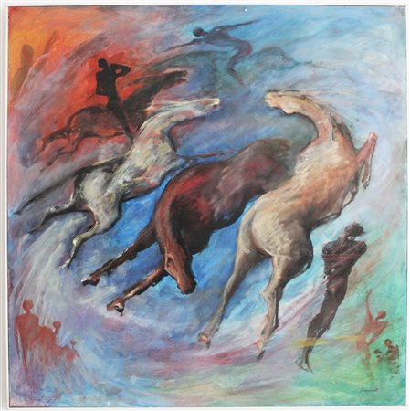 SPANIO FRANCESCA (n. 1958) - Senza titolo.