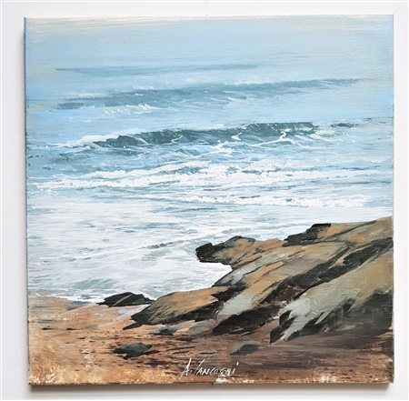 CANCOGNI AGOSTINO (n. 1950) - Marina di massa.