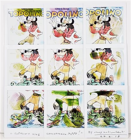 GALIMBERTI MAURIZIO (n. 1956) - Topolino n.2106.  Coccodrillo Pippo.