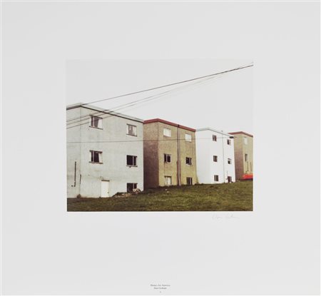 Dan Graham POST-WORLD WAR II HOUSES, VANCOUVER CANADA, 1974. DA HOMES FOR...